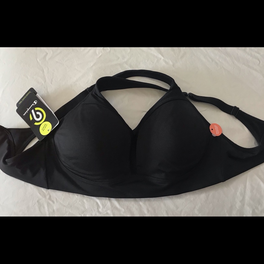 Black sports bra